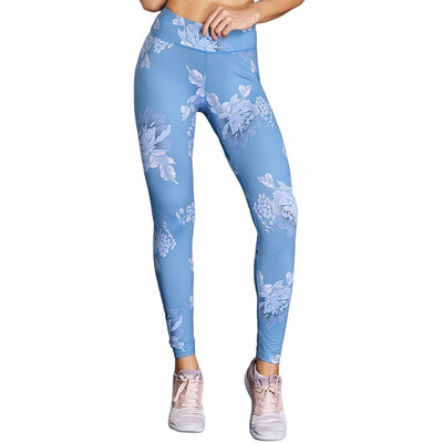 

Spring High Waist Print Sports Yoga Leggings