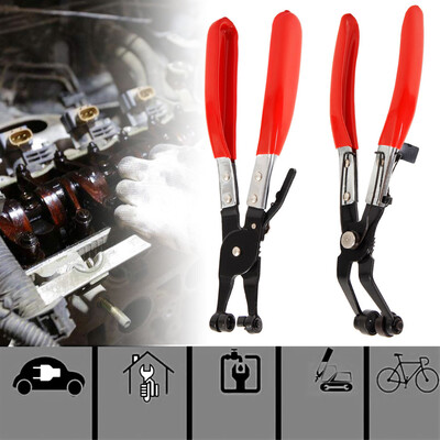

1PC Straight Curved Throat Tube Clamp Car Plumbing Clamp Hoop Clamp Pliers Car Maintenance Tools