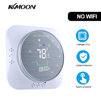 

KKmoon WiFi Programmable HeatingCooling Termostat ACDC 24V Temperature Regulator with WiFi Connection Touchscreen LCD Display Ro