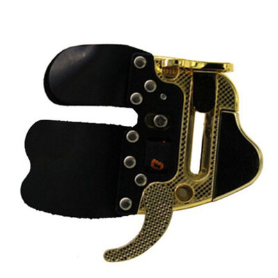 

Outdoor Archery Finger Protector Guard Leather Glove Practice Protective Gear