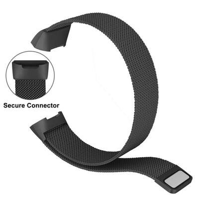 

Adjustable Watch Band Strap Magnetic Stainless Steel Wristband Wristwatch Bands Replacement Accessories For Fitbit Charge 3