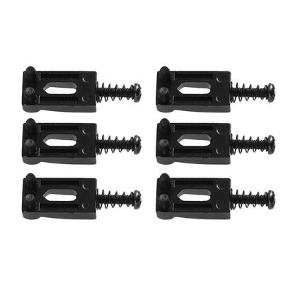 

6pcs Metal Roller Bridger Tremolo Saddles for Electric Guitar Accessories