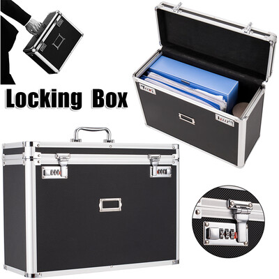 

Locking Personal File Tote for Legal Size Documents Black
