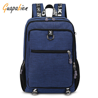 

Guapabien Large Capacity Men\s Travel Laptop Backpack with USB Charging Port
