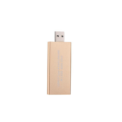 

USB 30 to M2 SSD Enclosure Storage Case for NGFF B Key Hard Disk BM Key M2 SATA SSD External Box Adapter