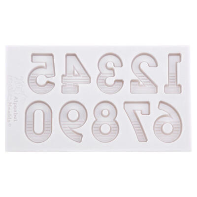

Letters Number Silicone Fondant Cake Mold DIY Chocolate Baking Decor Mould
