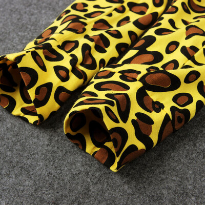 

Toddlers Infants Baby Kid Girl Boys Leopard leggings Trousers Long Pants Clothes