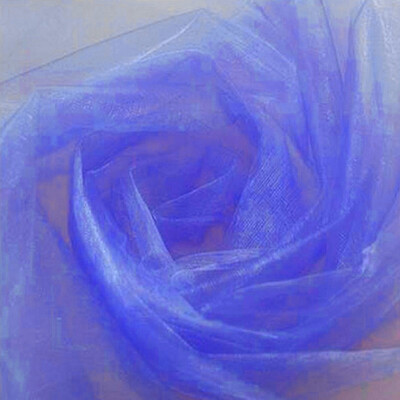 

Gobestart 500CM48CM Organza Sheer Organza Fabric For Wedding Backdrop Decoration