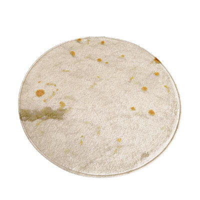 

Living Room Tea Table Emulational Food Taco Round Blanket Home Bedroom Novelty Burrito Carpet
