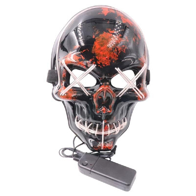 

Halloween LED Mask Cosplay Festival Masks Dark Night Light EL Line Light Mask Holiday Party Available Multicolor Optional