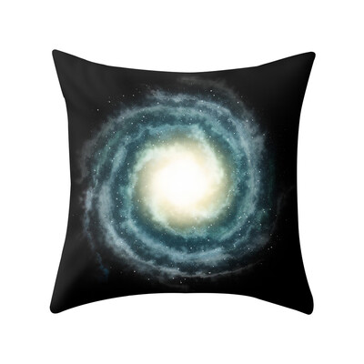 

Toponeto Home Decoration Cushion Cover Black Hole Pillowcase Throw Pillowcase 45 X 45 CM
