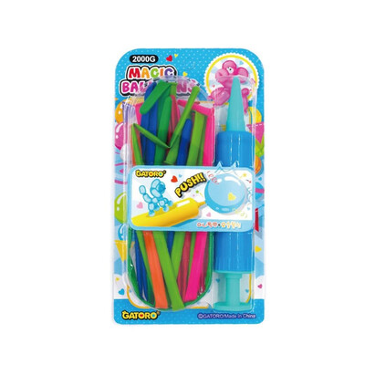 

FUNNYBUNNY Magic Balloons Kits Animal Balloons Assorted Color Thickening Latex Modeling Twisting Balloons Shape Clowns Party Decor