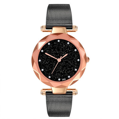 

Womens Watches Bayan Kol Saaty Luxury Starry Sky Clock Cuckoo Montre Femme Acier Inoxydable Horloge Dames Relogio Feminino