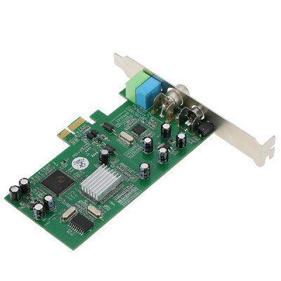 

PCI-E Internal TV Tuner Card MPEG Video DVR Capture Recorder PAL BG PAL I NTSC SECAM PC PCI-E Multimedia Card Remote