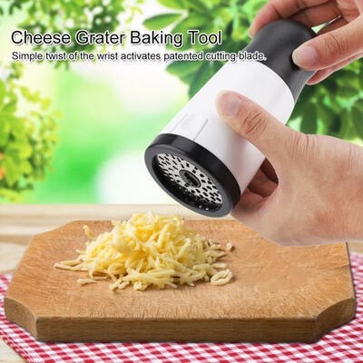 

Greensen Manually Cheese Shredder Cheese Mill Grater Thickness Adjustable Kitchen Tool