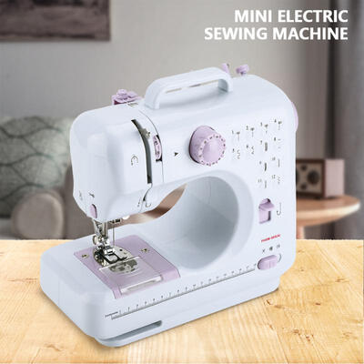 

Greensen Mini Sewing Machines Electric Automatic Double Threads CN Plug 110V-220V