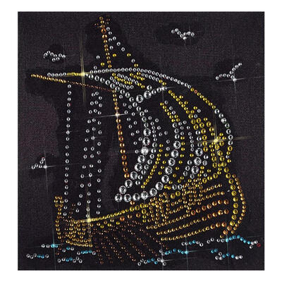 

5D DIY Fluorescent Diamond Painting Sailing Ship Cross Stitch Embroidery