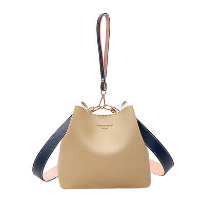 

2pcsset Fashion Women Splicing Color Crossbody Shoulder Bags Mini Handbag