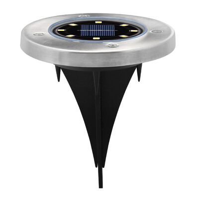 

8 LED Outdoor Solar Lamp for Garden Landscape Underground Buried Lawn Lights