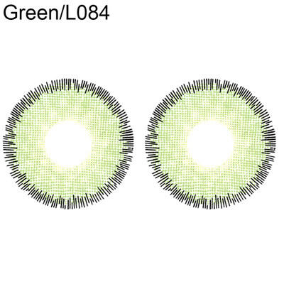 

1 Pair Unisex Fashion Lenses Brown Hazel Green Blue Gray Coloured Contact Lens