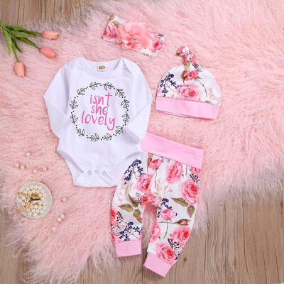 

Princess Toddler Baby Girl Long Sleeve Romper TopPantsHeadband 3pcs Outfits