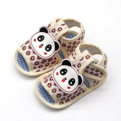 

0-18M Summer Hot Sale 3 Colors Newborn Baby Boys Girls Casual Cartoon Sandals Fashion Soft Sole Outdoor Cute Shoes Baby Sandals