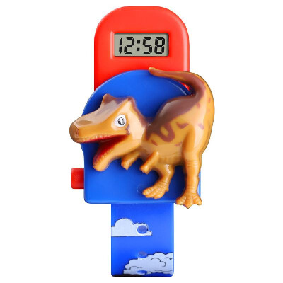 

SKMEI 1468 Cartoon Dinosaur Style Childrens Watch Digital Wristwatch Birthday Party Favors Supplies Toys Gifts for Kids Toddlers