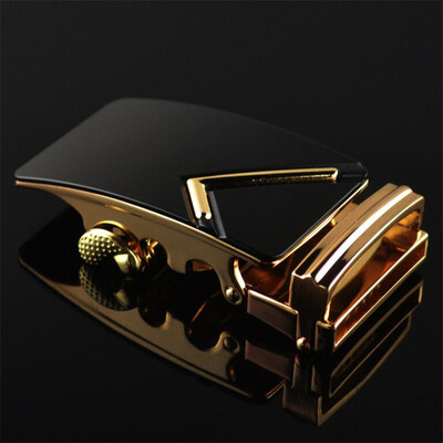 

Fashion Mens Business Alloy Automatic Buckle Unique Men Plaque Belt Buckles for 35cm Ratchet Men Apparel Accessories g1