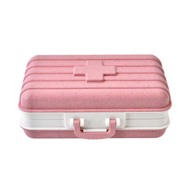 

Toponeto Pill Medicine Box Holder Storage Organizer Container Case Portable