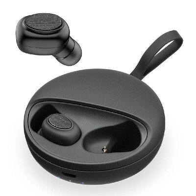 

TWS Earbuds Bluetooth 50 True Wireless Headphones HD Mini In-Ear Headset Hands-free with Mic Pick Up Automatic Pairing