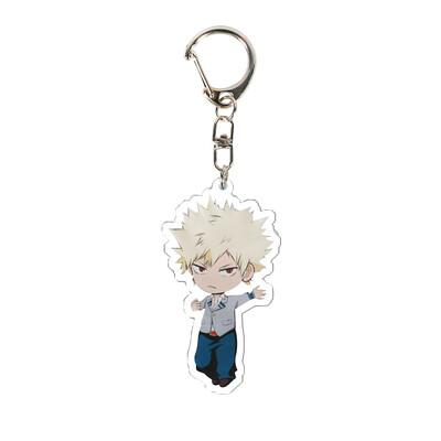 

CAR-TOBBY Anime My Hero Academia Anime Acrylic Keyring Keychain Car Bag Pendant Gift