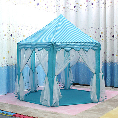 

Kids Children Portable Folding Princess Castle Tent Funny Play Fairy House