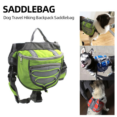 

Dog Travel Hiking Backpack Saddlebag for Travel Camping Hiking S Size Dogs Puppy Travel Bag