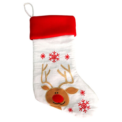 

〖Follure〗Merry Christmas Plush Tree Hanging Gift Candy Large Socks Decoration