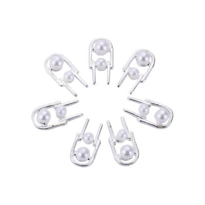 

10pcs Elegant 3D U Shaped Pearl Nail Art Charms Manicure Nails Studs Decor