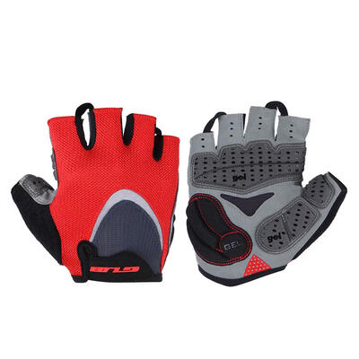 

Summer Breathable Unisex Cycling Silicone Half Finger Shockproof Gloves