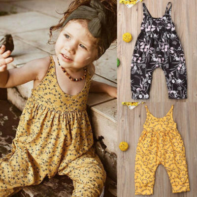 

Newborn Infant Baby Girl Chiffon Summer Romper Jumpsuit Playsuit Clothes Set