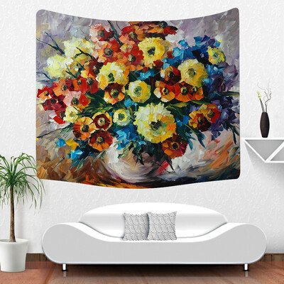 

Gobestart Colorful Print Tapestry Art Room Wall Hanging Tapestry Art Nature Home Decor