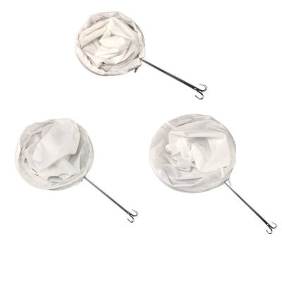 

Flannel Milk Tea Dripper Filter Bag Stainless Steel Handle Milk Tea Sock Bag Coffee Maker Accessories