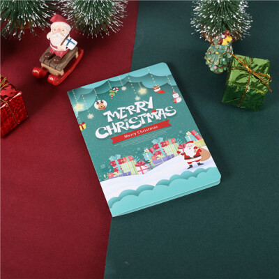 

Toponeto Christmas 3D Stereo Greeting Card AR Virtual Imaging Technology Creative Gifts