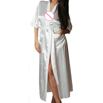 

Toponeto Fashion Women Long Robe Uniforms Temptation Sexy Underwer Nightdress