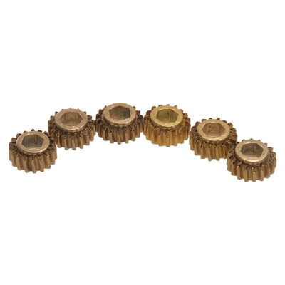 

6pcs Guitar String Tuners Tuning Pegs Keys Machine Heads Mount Hex Hole Gear 118 Ratio