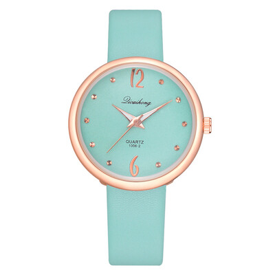 

Ladies Watch With Leather Casual Watches Vintage Wristwatch Minimalist Watch Women Simple Relogio Feminino Esportivo Gift &Ff