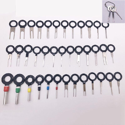 

Automotive Plug Terminal Remove Tool Set Key Pin Car Electrical Wire Crimp Connector Extractor Kit Accessories