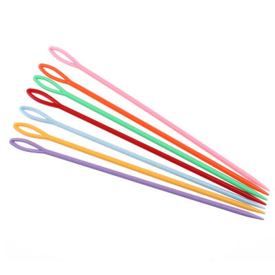 

30pcs Plastic Knitting Sewing Needles Children Weave Education Crochet Hook