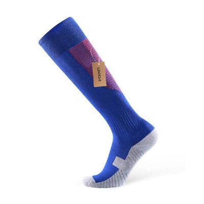 

Lixada Unisex Professional Football Soccer Socks Compression Sport Tube Knee High Football Socks