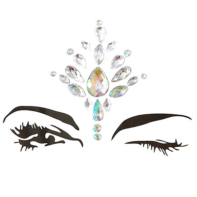 

〖Follure〗Face Gems Adhesive Glitter Jewel Wedding Festival Rave Party Body Make Up