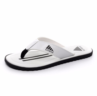 

2019 Korean version of the new summer mens flip-flops non-slip outdoor beach slippers flip-flops