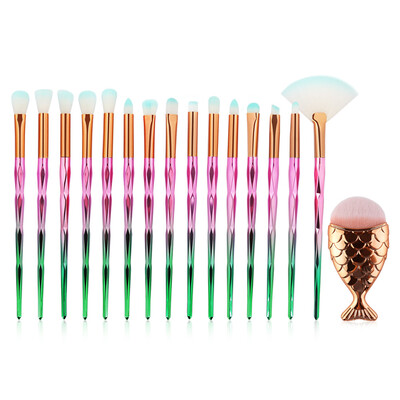 

Toponeto 21PCS Make Up Foundation Eyebrow Eyeliner Blush Cosmetic Concealer Brushes