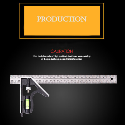 

30cm Adjustable Multi-function Woodworking Construction Measuring Corner Ruler